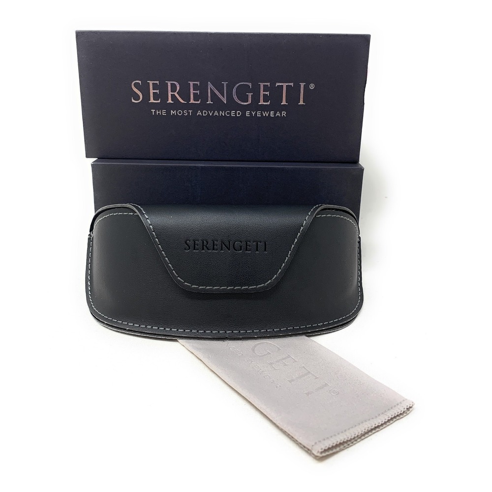 Serengeti Brawley SS556001 Polarized Sunglasses Shiny Classic Tortoise 54mm - Picture 6 of 6